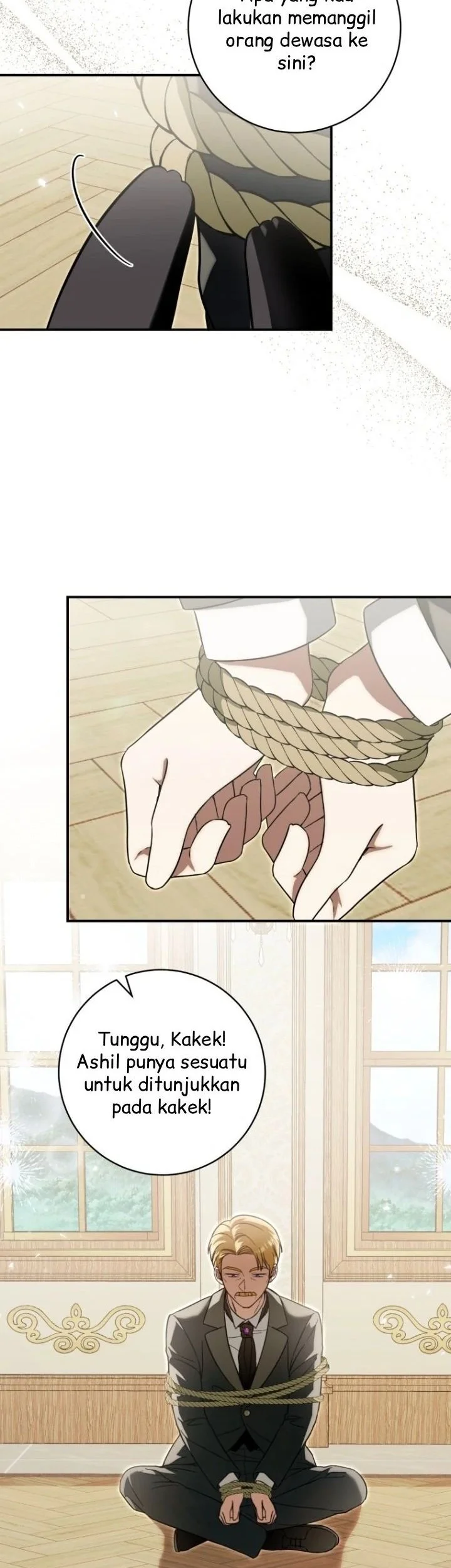 Manhwa The Baby Dragon Save the Duke Family Chapter 6 gambar 2