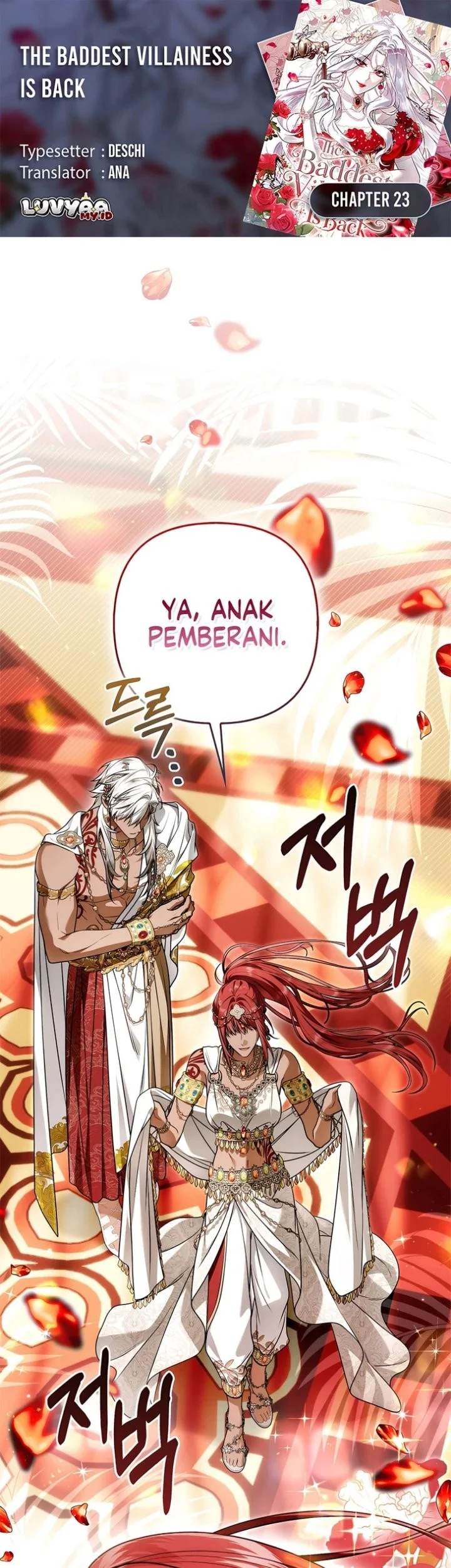 Komik The Baddest Villainess Is Back Chapter 23 gambar 1