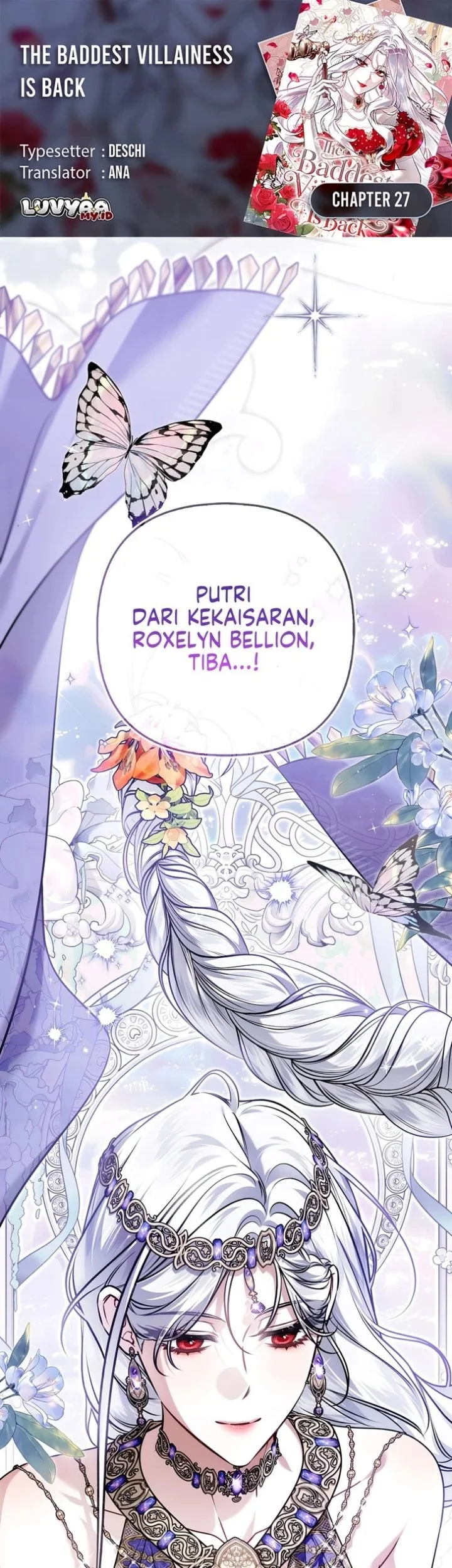 Komik The Baddest Villainess Is Back Chapter 27 gambar 1