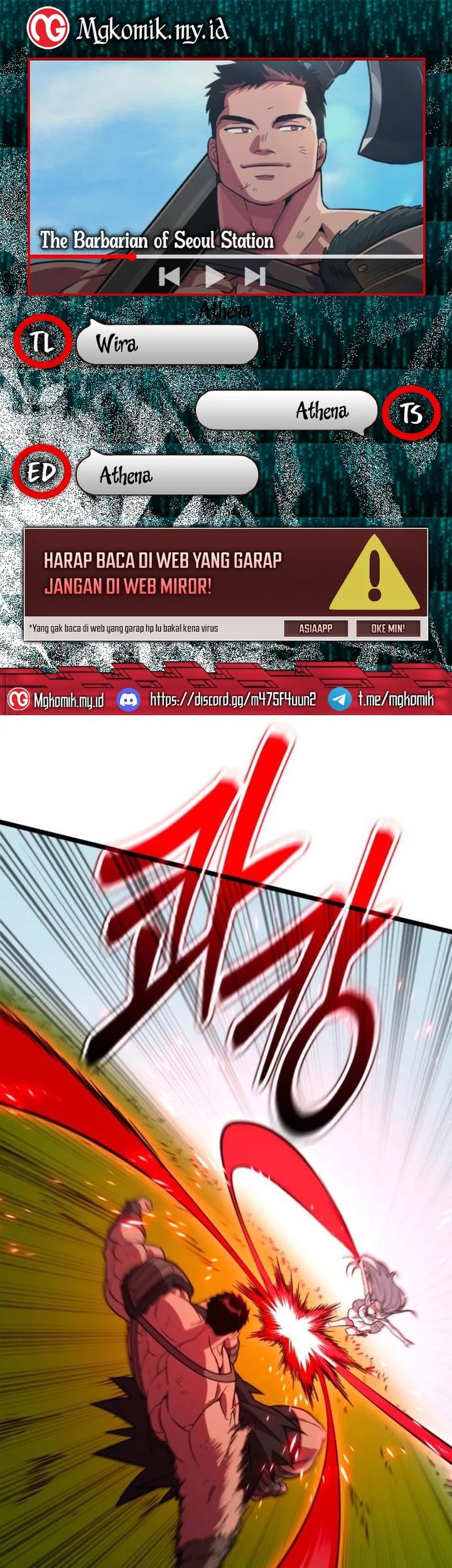 Komik The Barbarian of Seoul Station Chapter 38 gambar 1