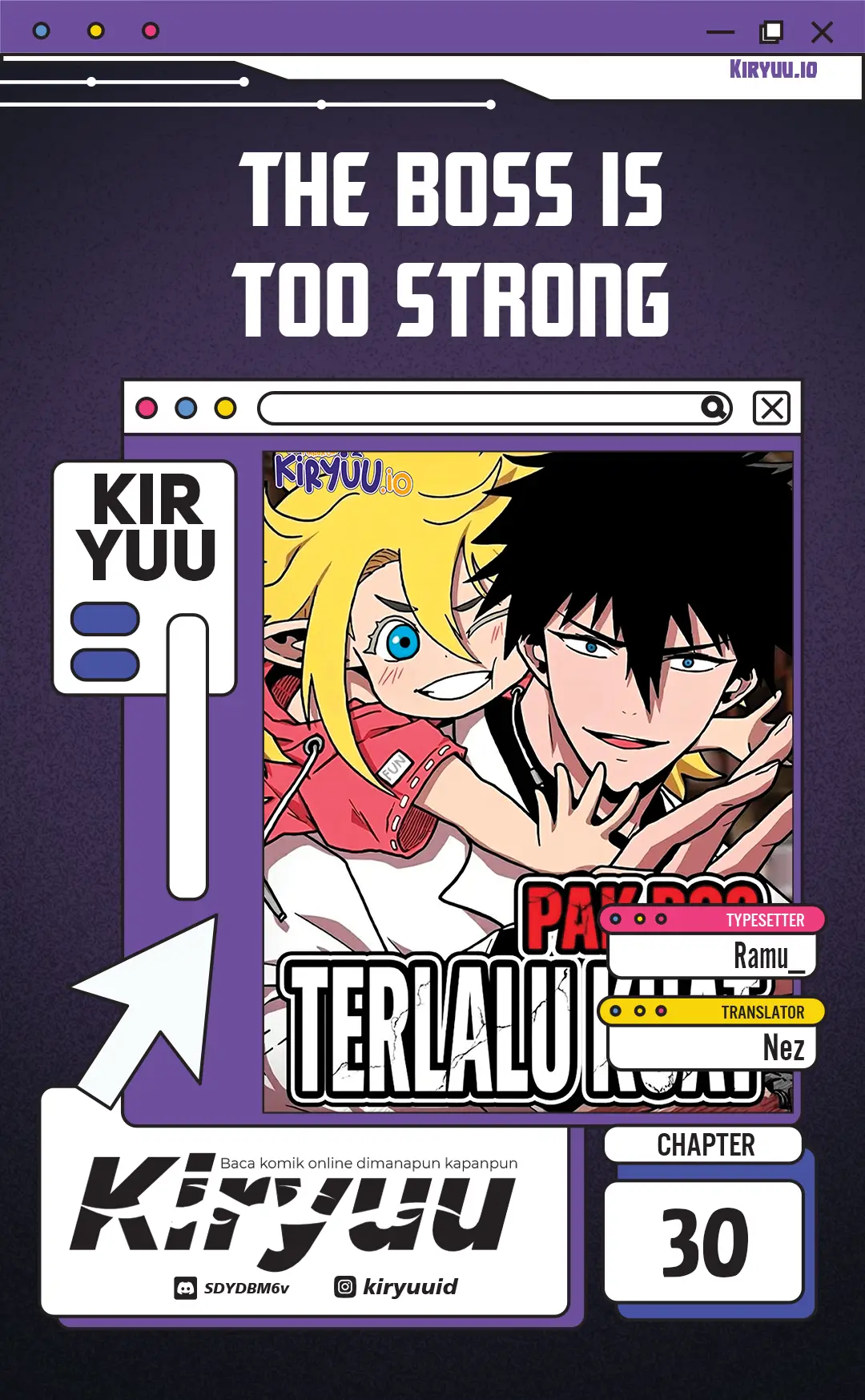 Komik The Boss Is Too Strong Chapter 30 gambar 1