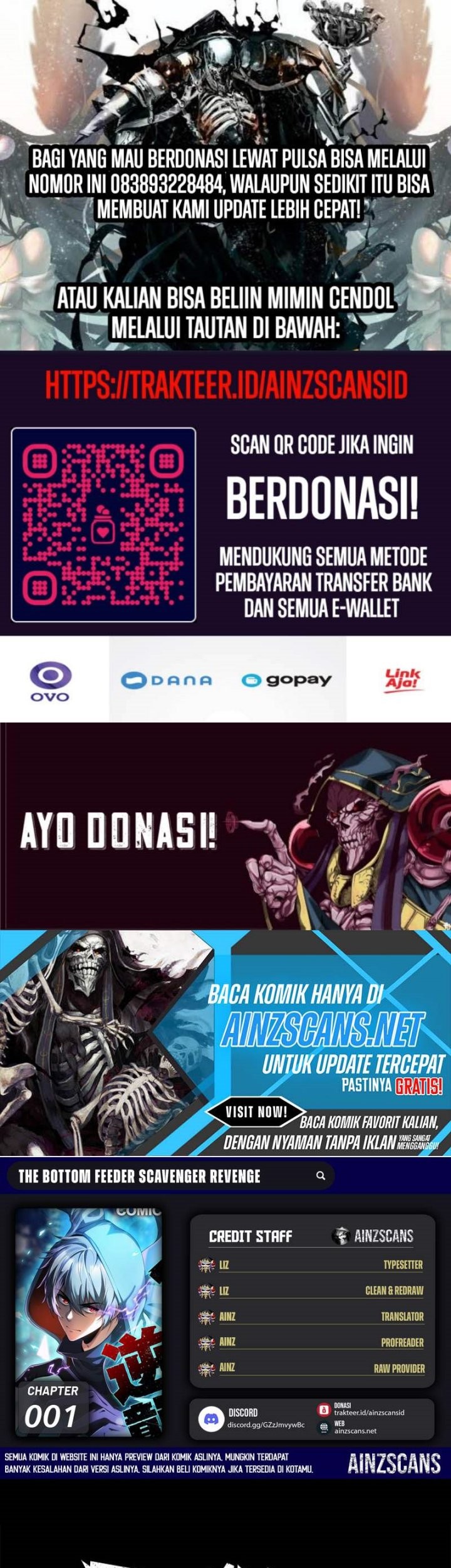 Komik The Bottom Feeder Scavengers Revenge Chapter 1 gambar 1