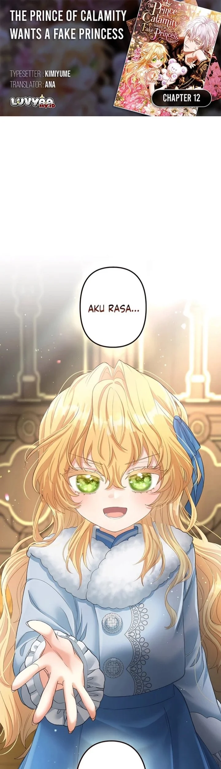 Komik The Calamity Prince Desires the Fake Princess Chapter 12 gambar 1