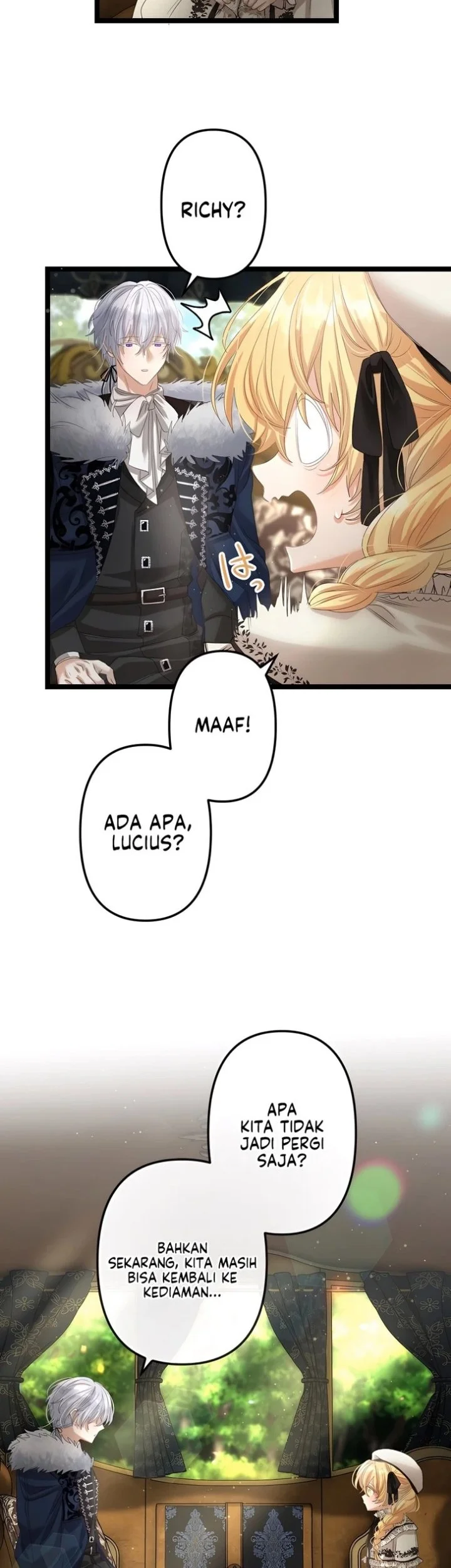 Manhwa The Calamity Prince Desires the Fake Princess Chapter 16 gambar 2