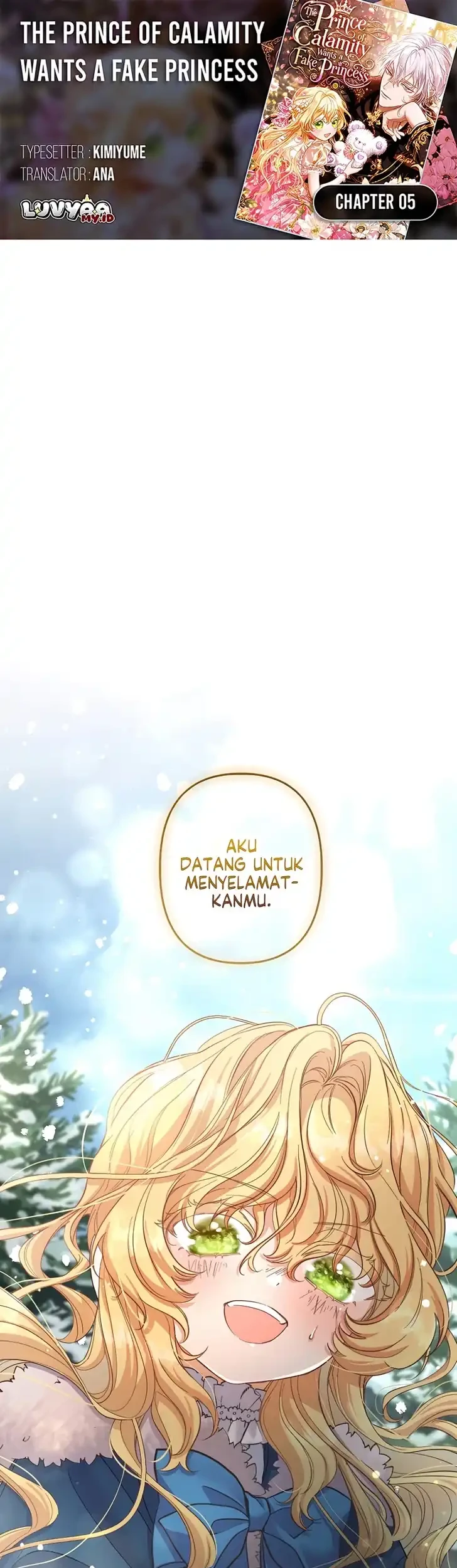 Komik The Calamity Prince Desires the Fake Princess Chapter 5 gambar 1