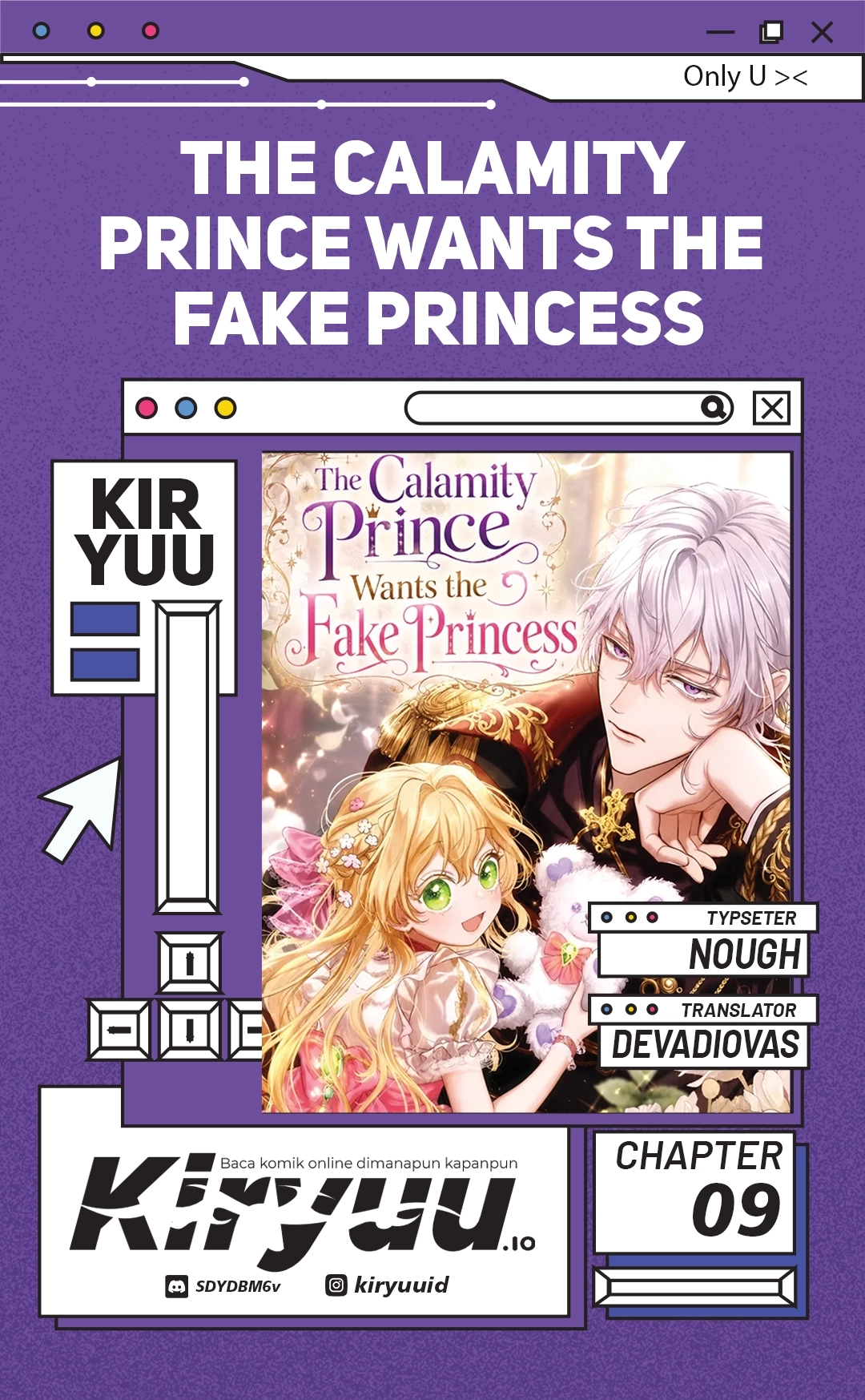 Komik The Calamity Prince Desires the Fake Princess Chapter 9 gambar 1