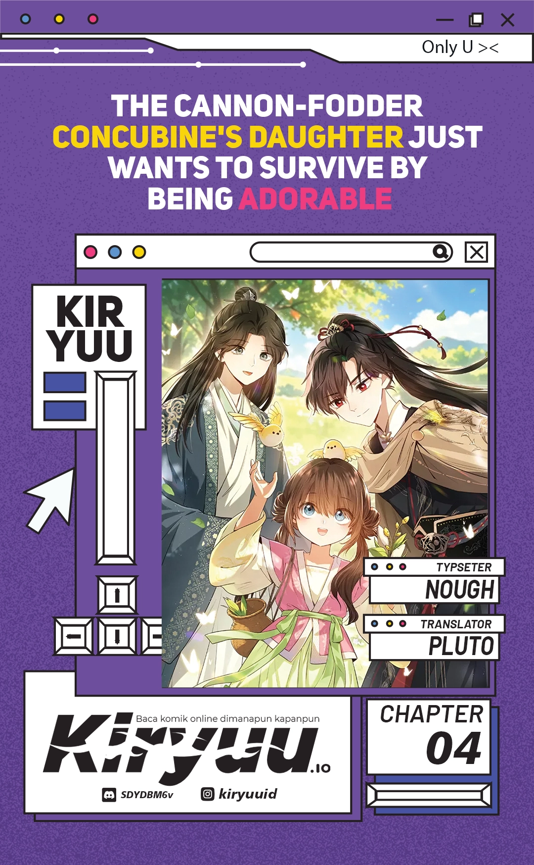 Komik The Cannon-Fodder Concubine's Daughter Just Wants to Survive by Being Adorable Chapter 4 gambar 1