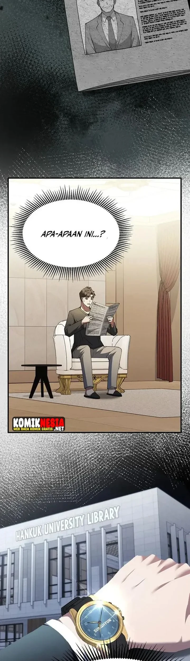 Manhwa The Chairman Who Just Wants to Slack Off Chapter 5 gambar 2