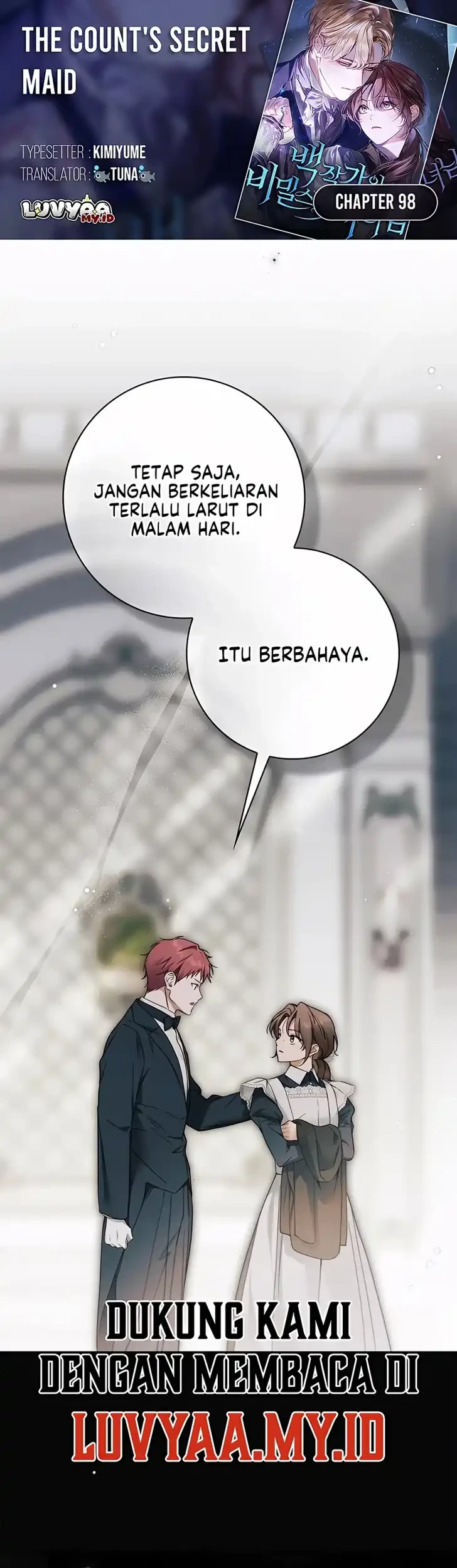 Komik The Count’s Secret Maid Chapter 98 gambar 1