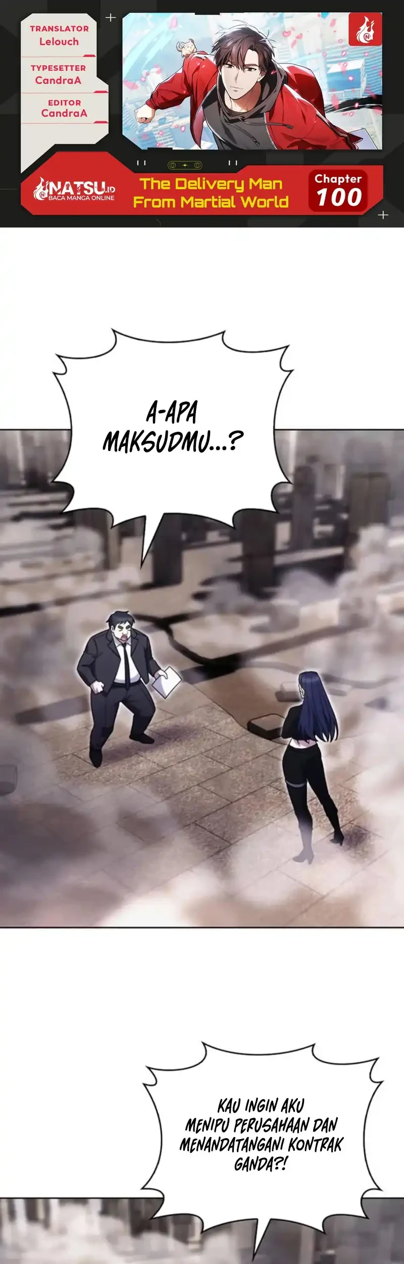 Komik The Delivery Man From Murim Chapter 100 gambar 1