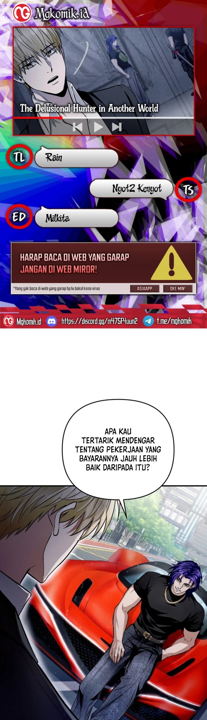 Komik The Delusional Hunter in Another World Chapter 10 gambar 1