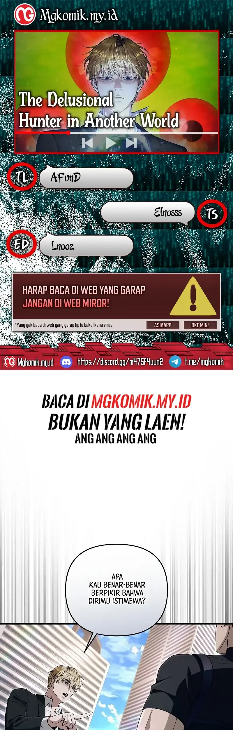 Komik The Delusional Hunter in Another World Chapter 57 gambar 1
