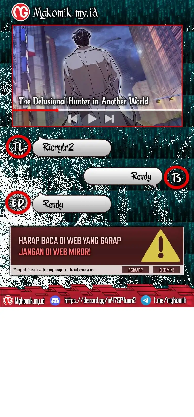 Komik The Delusional Hunter in Another World Chapter 73 gambar 1