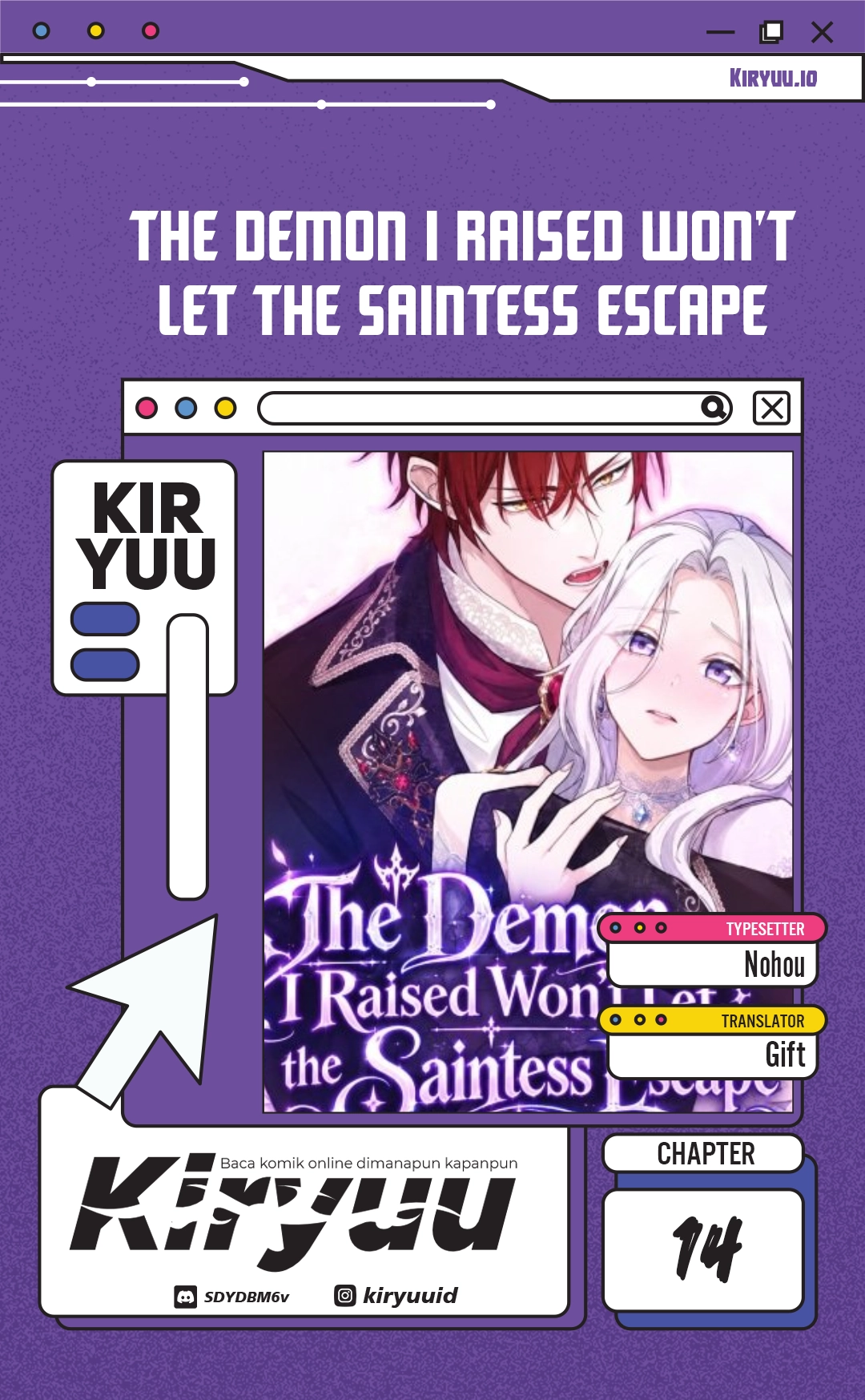 Manhwa The Demon I Raised Won’t Let the Saintess Escape Chapter 14 gambar 2