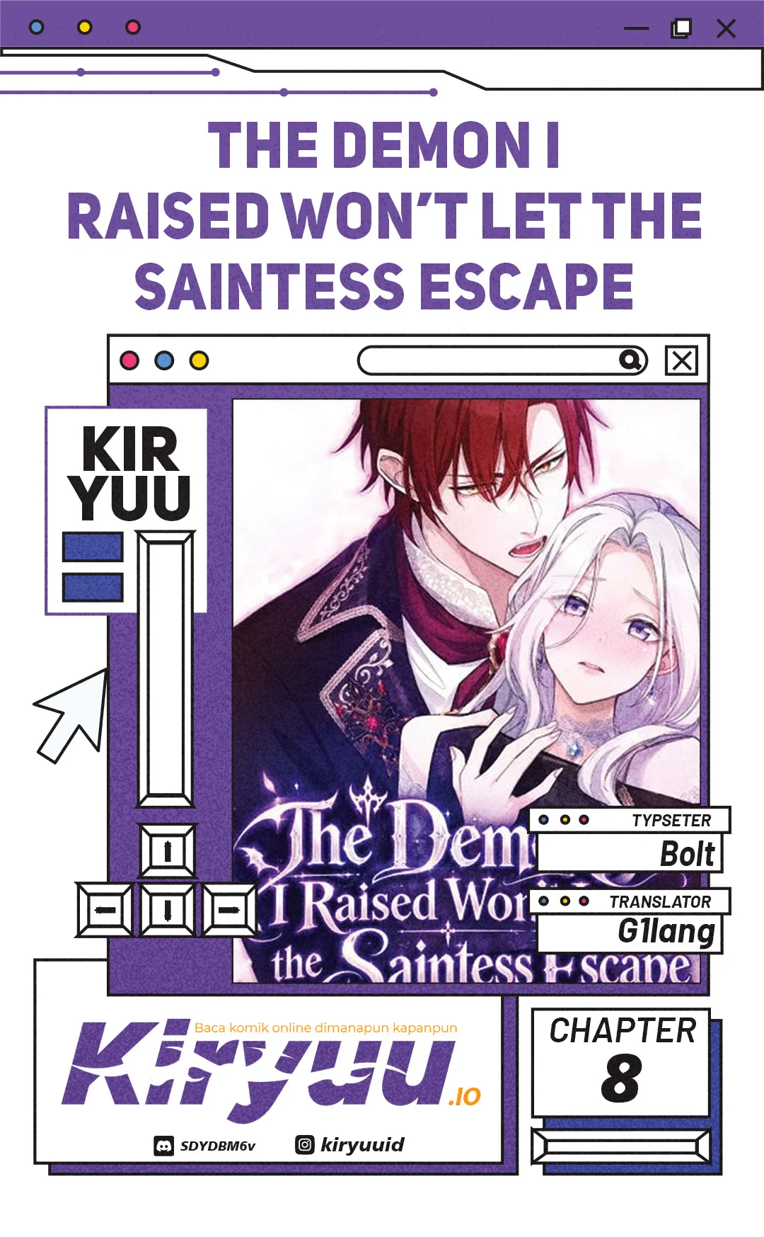 Komik The Demon I Raised Won’t Let the Saintess Escape Chapter 8 gambar 1
