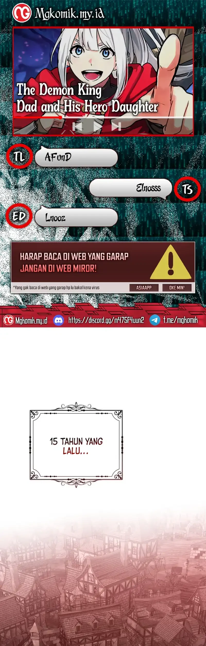 Komik The Demon King Dad and his Hero Daughter Chapter 41 gambar 1
