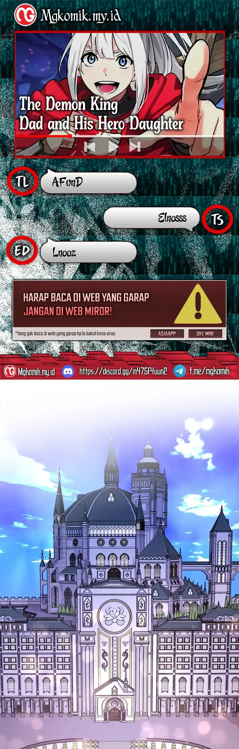 Komik The Demon King Dad and his Hero Daughter Chapter 42 gambar 1