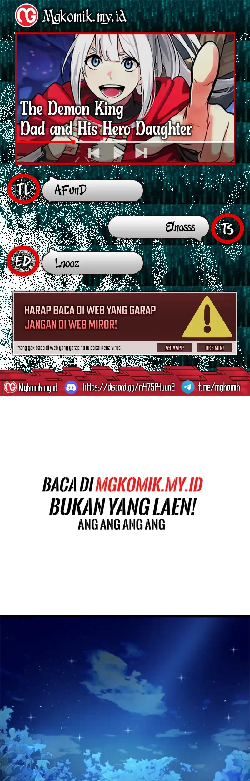 Komik The Demon King Dad and his Hero Daughter Chapter 48 gambar 1