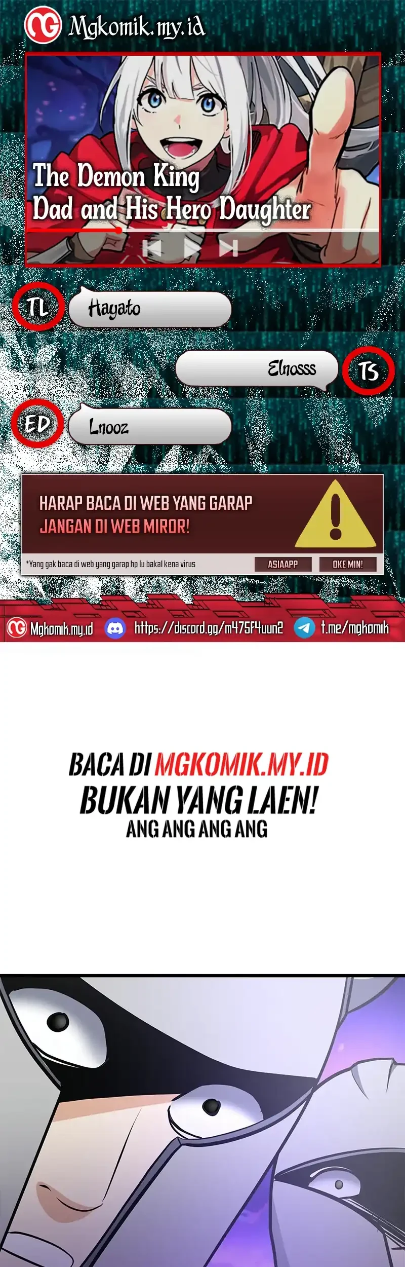 Komik The Demon King Dad and his Hero Daughter Chapter 49 gambar 1