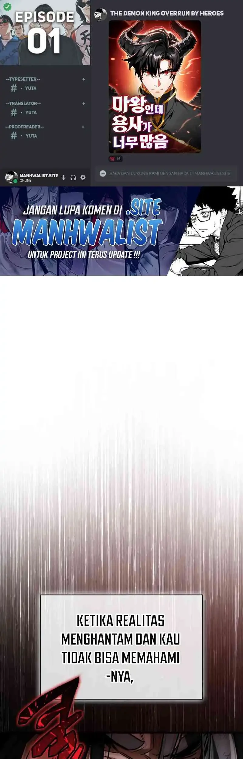 Komik The Demon King Overrun by Heroes Chapter 1 gambar 1