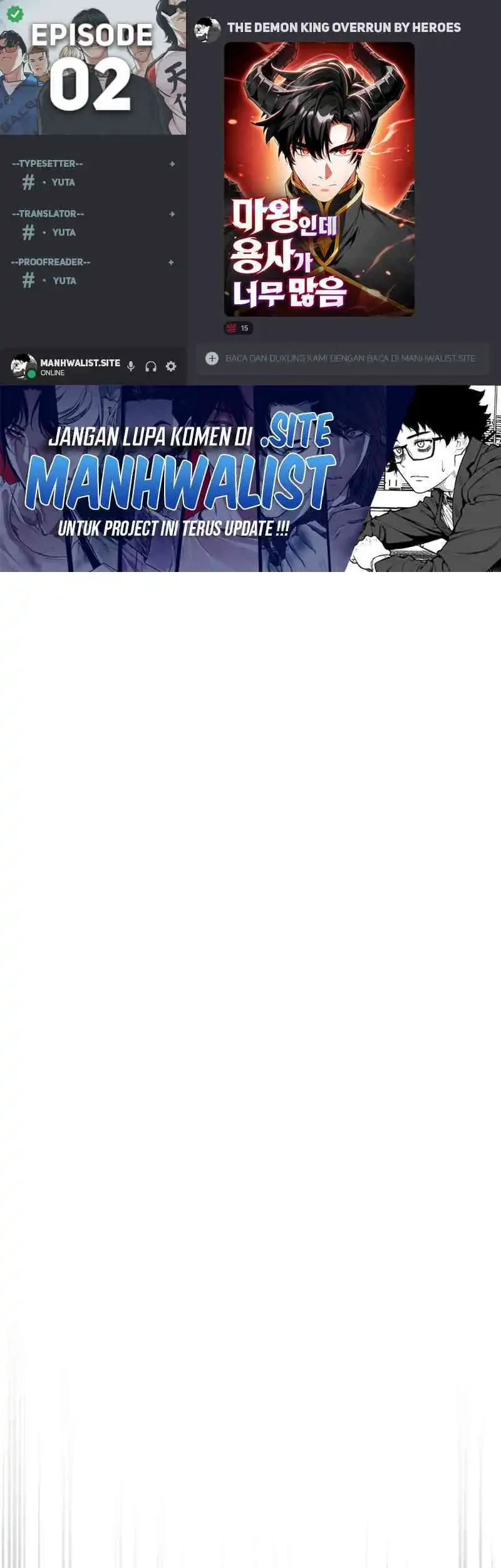 Komik The Demon King Overrun by Heroes Chapter 2 gambar 1