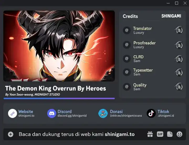 Komik The Demon King Overrun by Heroes Chapter 6 gambar 1