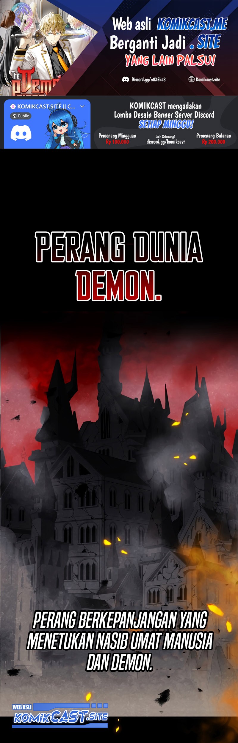 Komik The Demon Prince Goes to the Academy Chapter 1 gambar 1