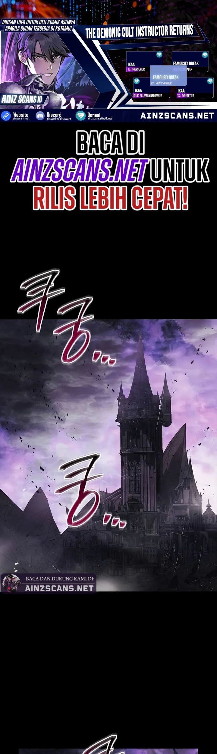 The Demonic Cult Instructor Returns Chapter 16 halaman 1