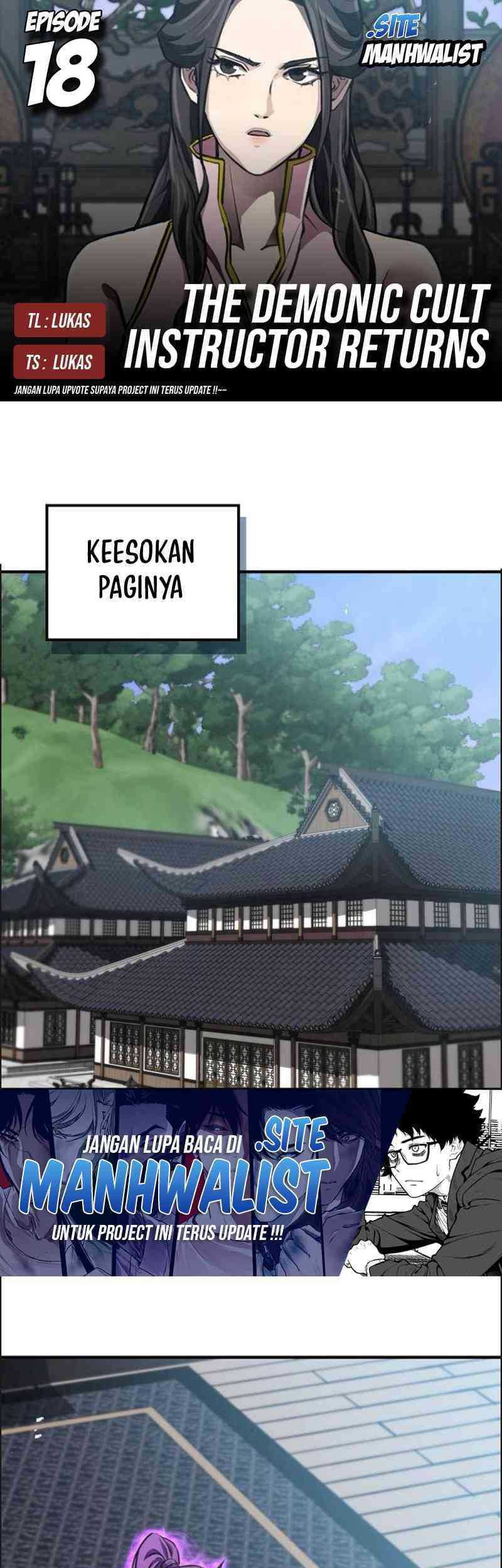 The Demonic Cult Instructor Returns Chapter 18 halaman 1