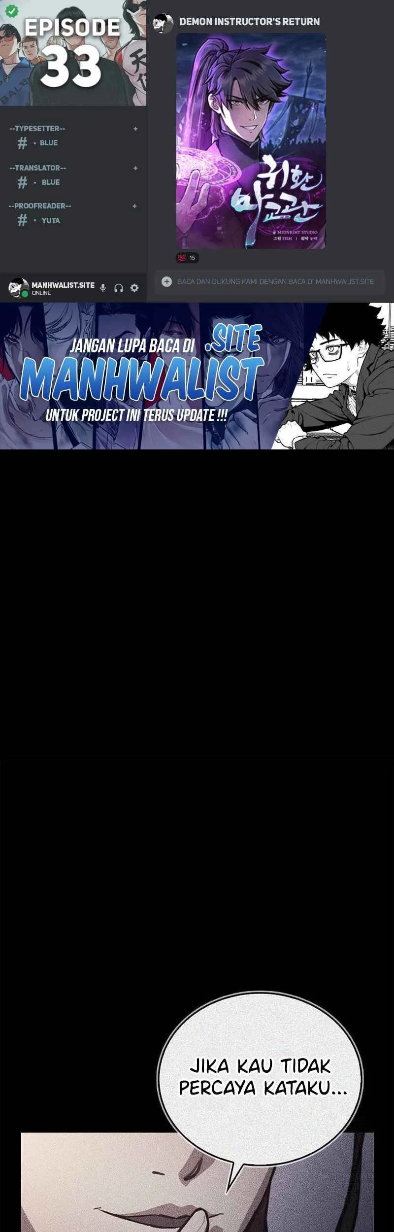 The Demonic Cult Instructor Returns Chapter 33 halaman 1