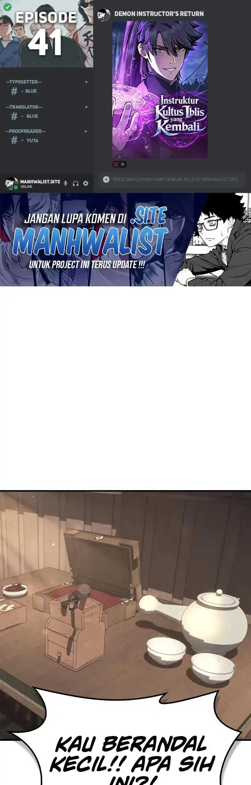 The Demonic Cult Instructor Returns Chapter 41 halaman 1
