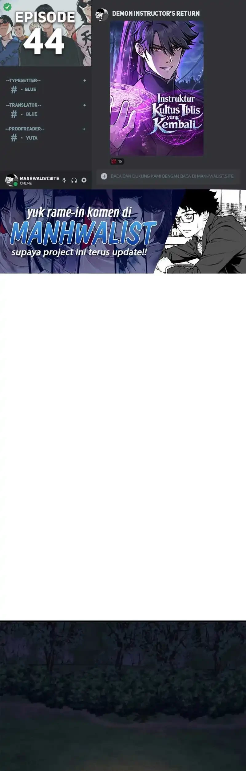 The Demonic Cult Instructor Returns Chapter 44 halaman 1