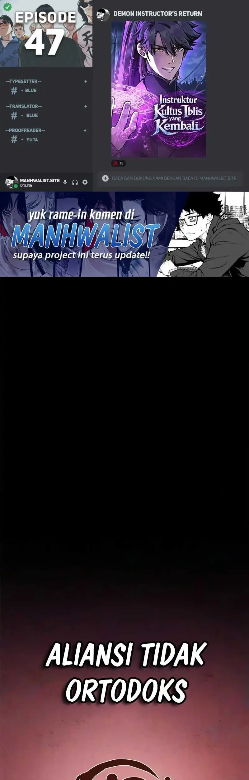 The Demonic Cult Instructor Returns Chapter 47 halaman 1