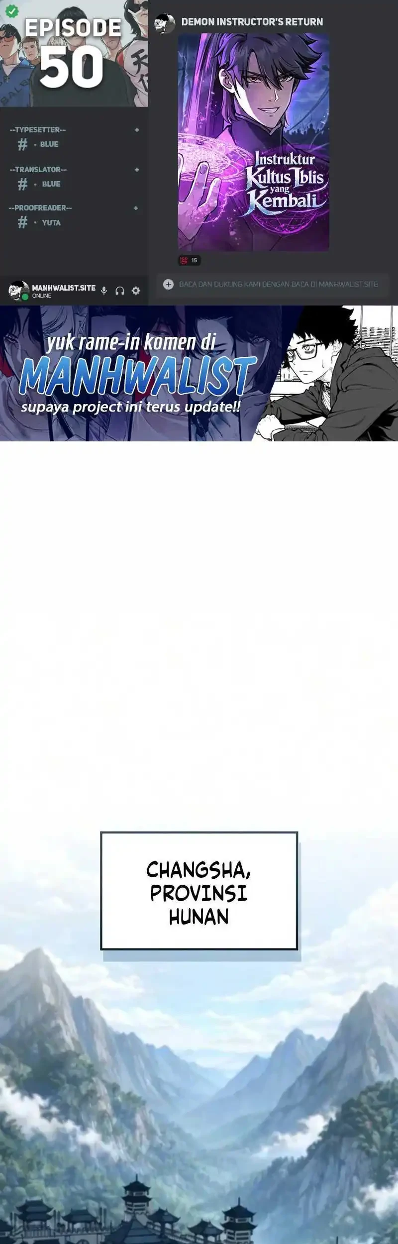 The Demonic Cult Instructor Returns Chapter 50 halaman 1