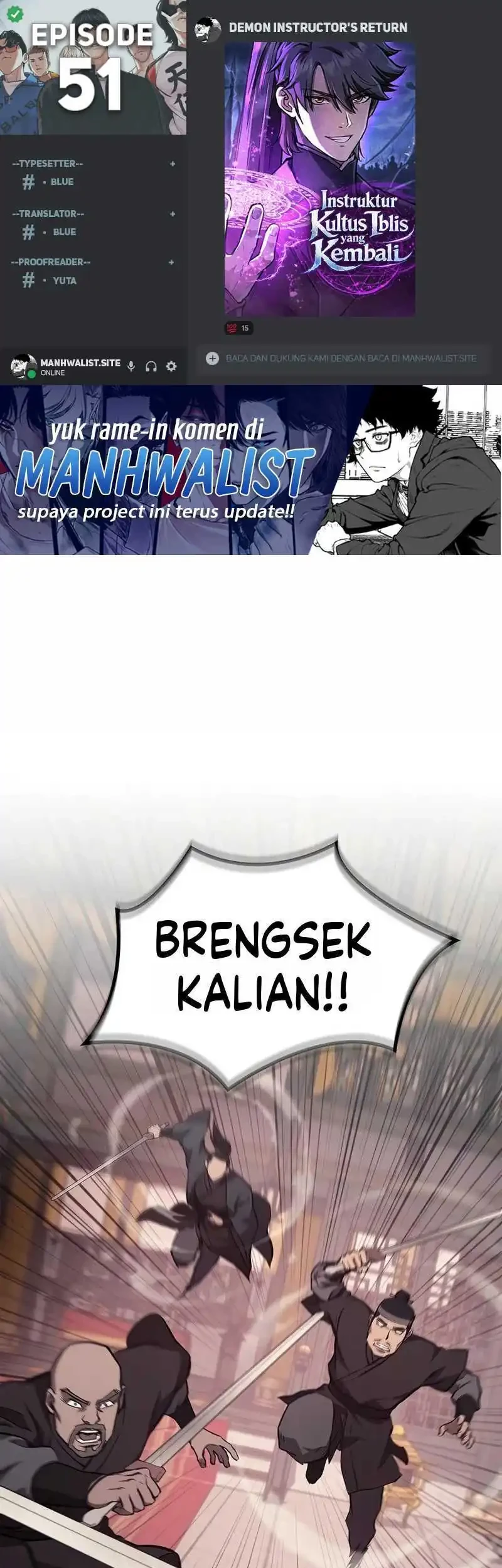 The Demonic Cult Instructor Returns Chapter 51 halaman 1