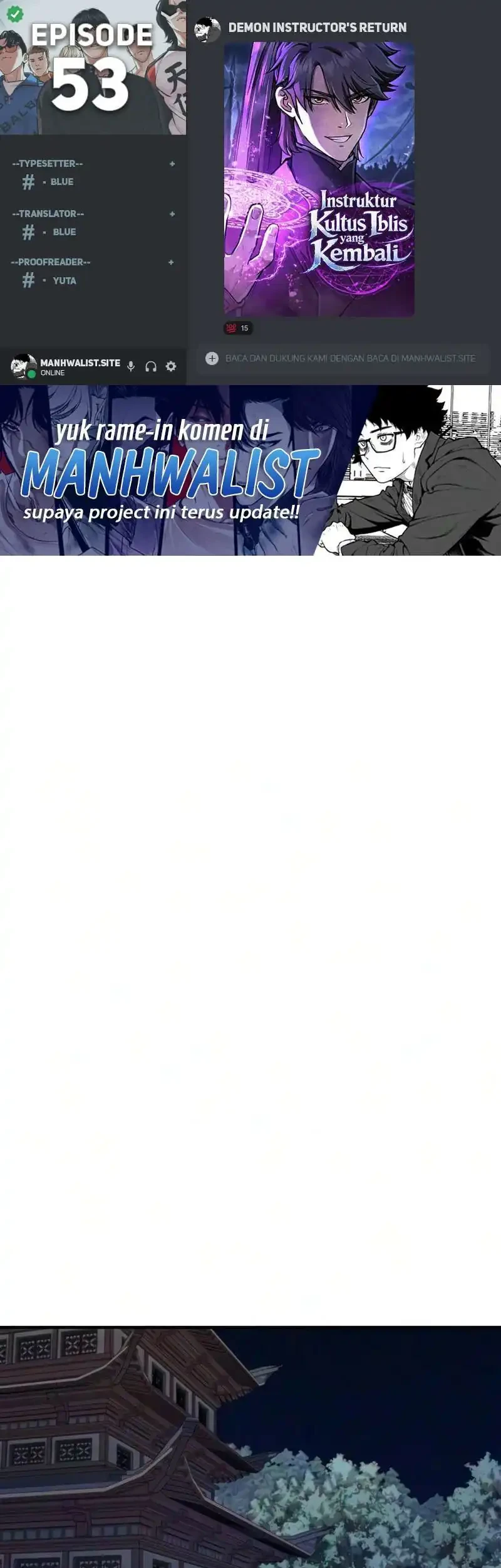 The Demonic Cult Instructor Returns Chapter 53 halaman 1