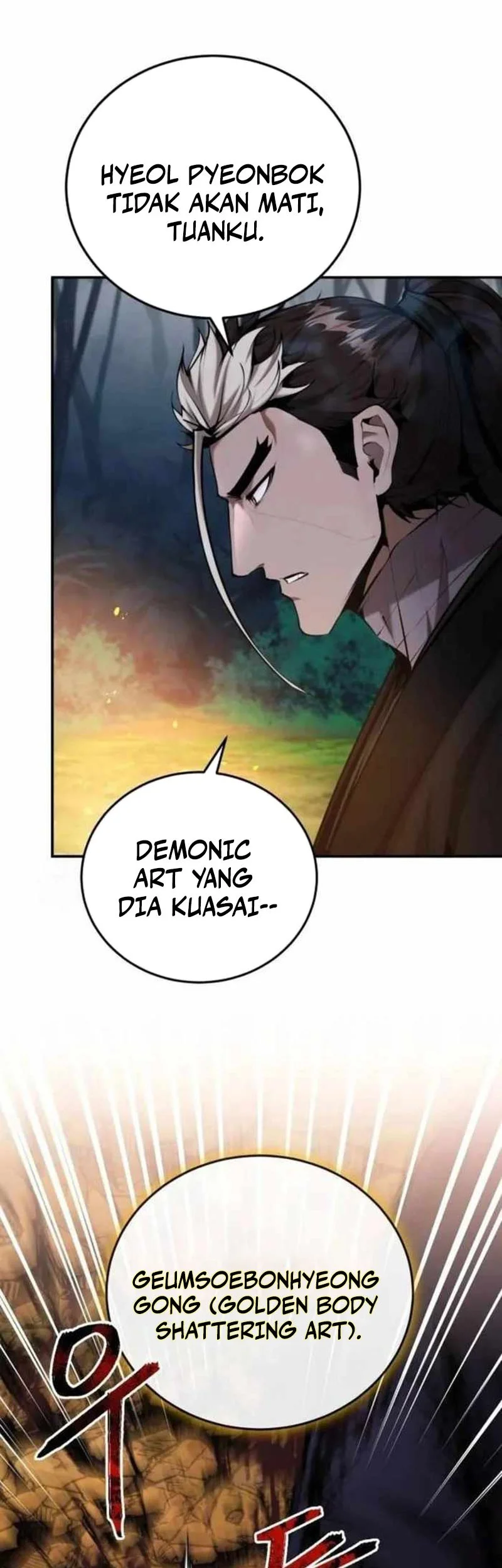 Manhwa The Demonic Cult Leader Is Too Reluctant Chapter 65 gambar 2
