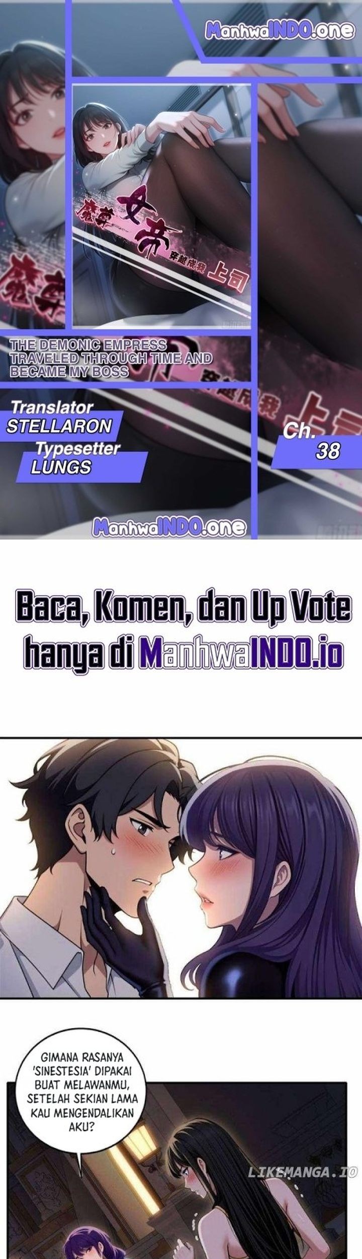 Komik The Demonic Empress Traveled Through Time And Became My Boss Chapter 38 gambar 1