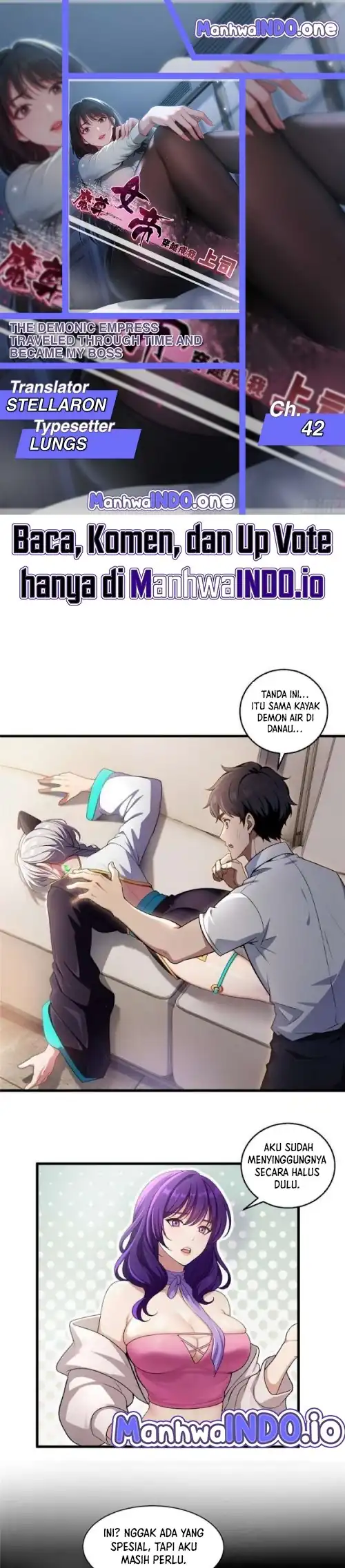 Komik The Demonic Empress Traveled Through Time And Became My Boss Chapter 42 gambar 1
