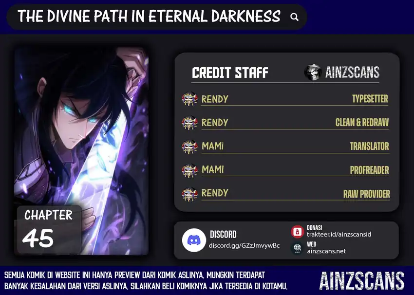 Komik The Divine Path in Eternal Darkness Chapter 45 gambar 1