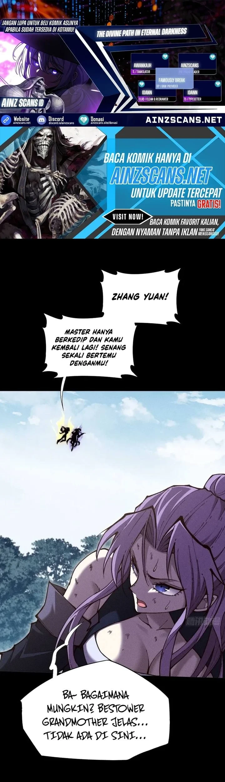 Komik The Divine Path in Eternal Darkness Chapter 46 gambar 1