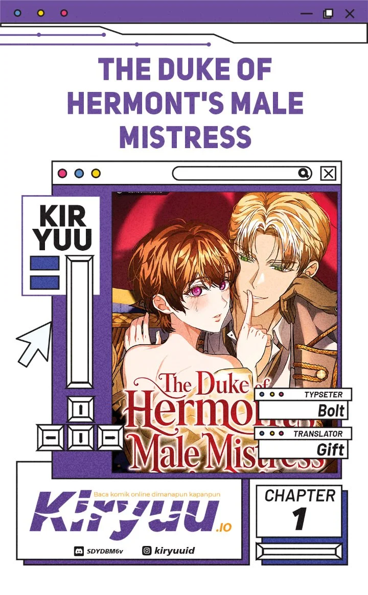 Komik The Duke of Hermont's Male Mistress Chapter 1 gambar 1