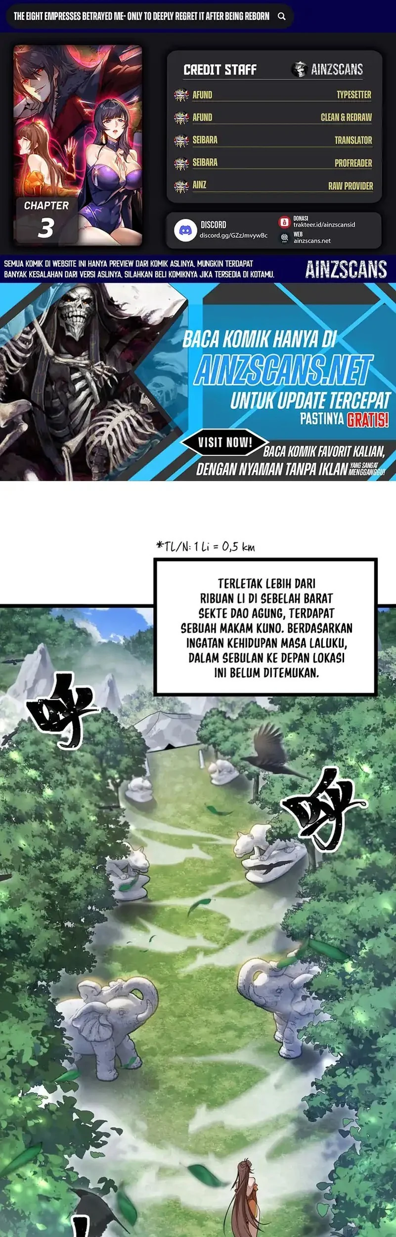 Komik The Eight Empresses Betrayed Me, Only to Deeply Regret It After Being Reborn Chapter 3 gambar 1
