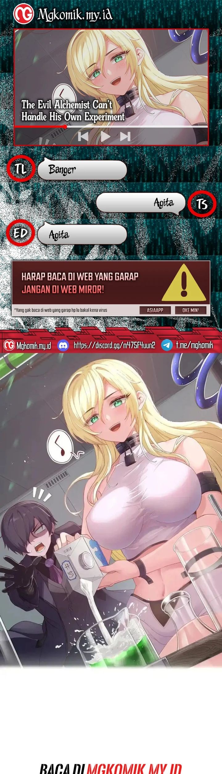 Komik The Evil Alchemist Can’t Handle His Own Experiment Chapter 19 gambar 1