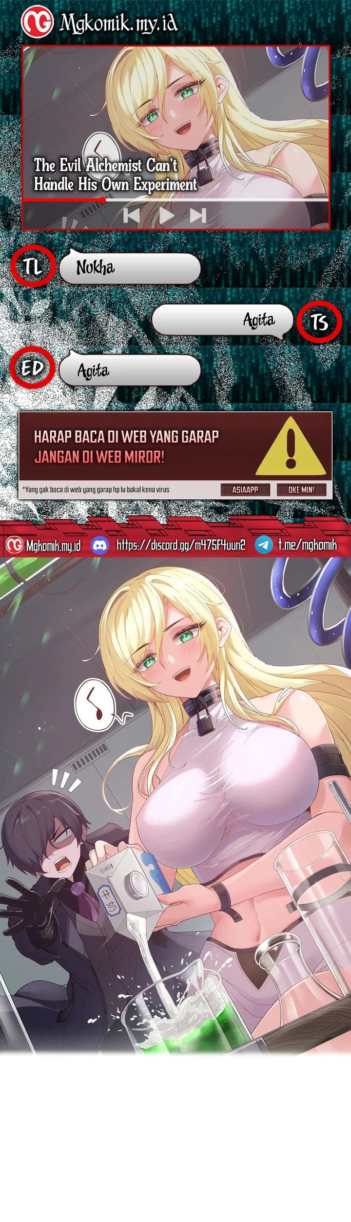 Komik The Evil Alchemist Can’t Handle His Own Experiment Chapter 2 gambar 1