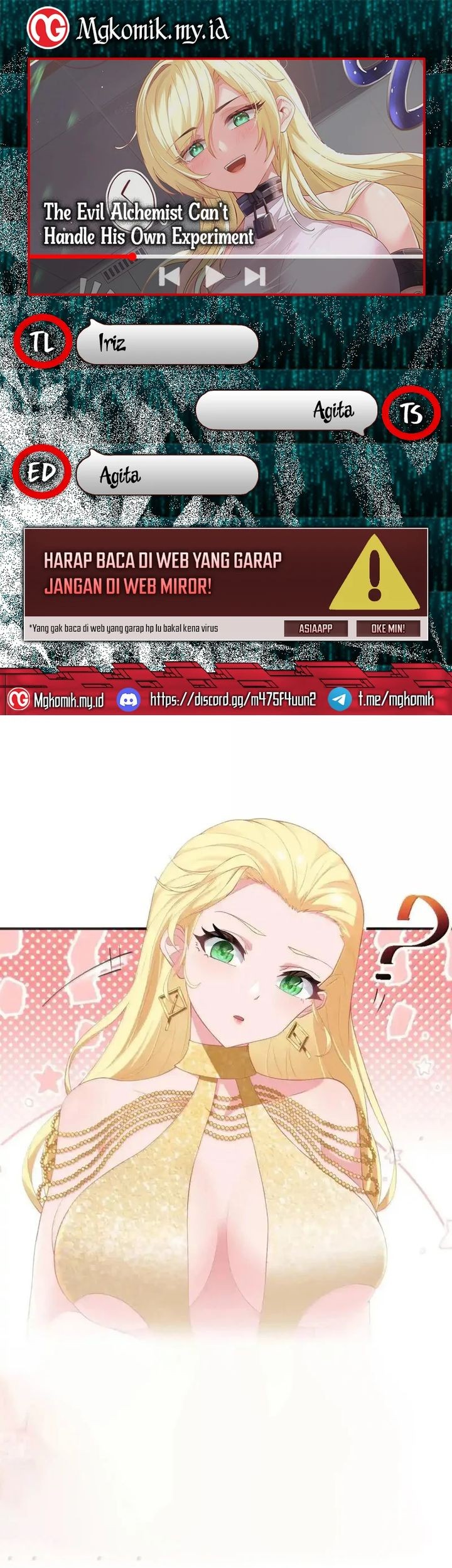 Komik The Evil Alchemist Can’t Handle His Own Experiment Chapter 23 gambar 1