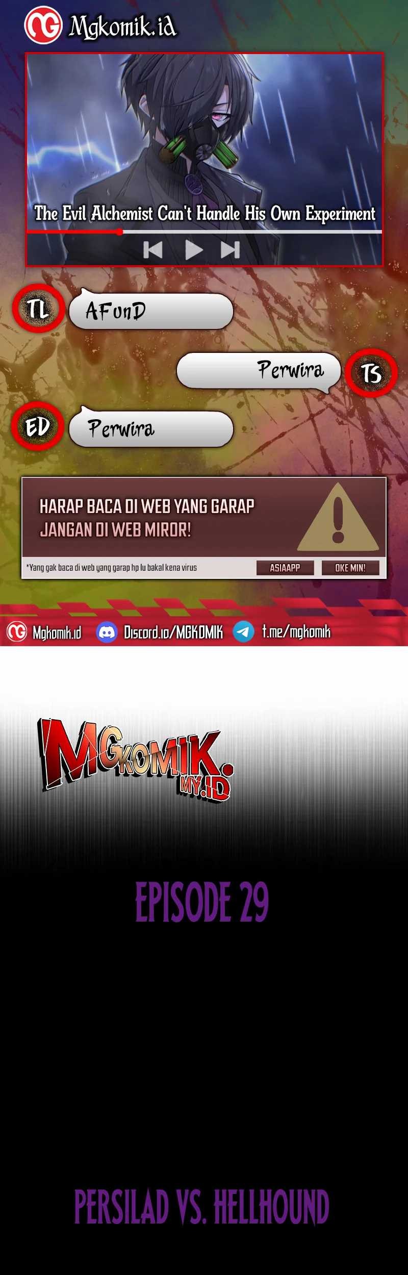 Komik The Evil Alchemist Can’t Handle His Own Experiment Chapter 29 gambar 1