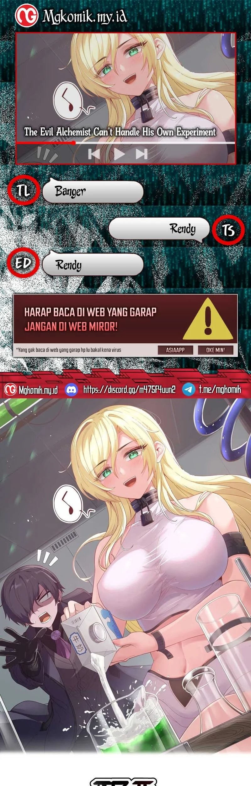 Komik The Evil Alchemist Can’t Handle His Own Experiment Chapter 3 gambar 1
