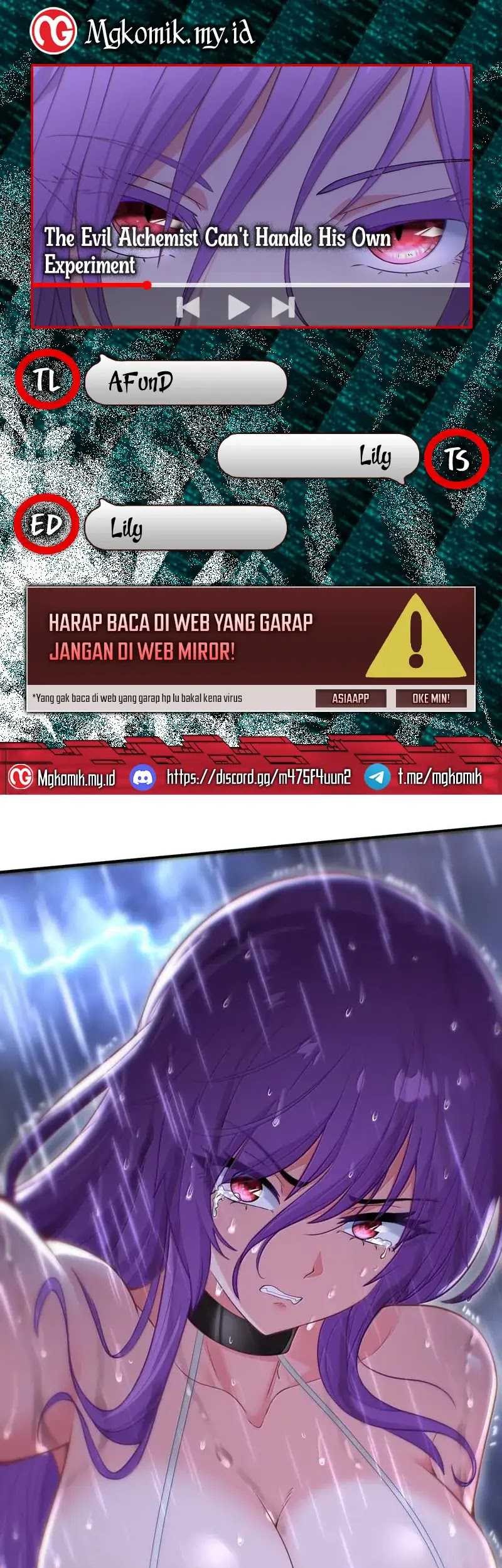 Komik The Evil Alchemist Can’t Handle His Own Experiment Chapter 30 gambar 1