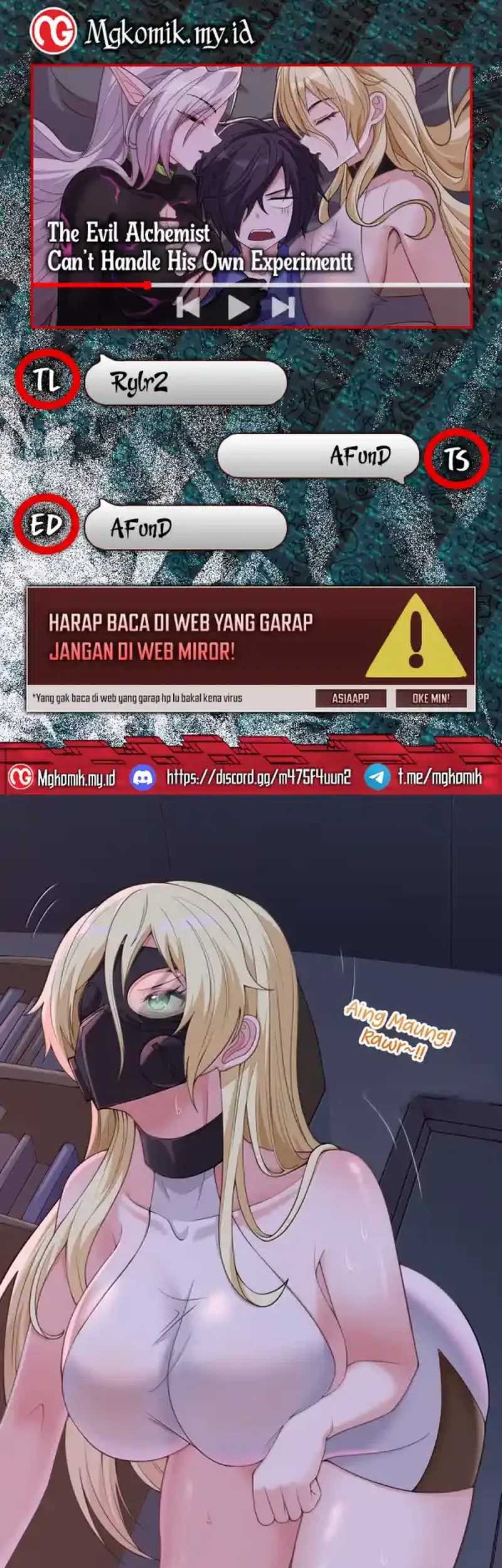 Komik The Evil Alchemist Can’t Handle His Own Experiment Chapter 37 gambar 1